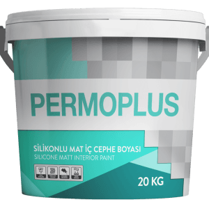 Permoplus Silikonlu Mat İç Cephe Boyası